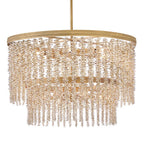 Fredrick Ramond FR41498BNG-LA Burnished Gold Medium Chandelier Image 8