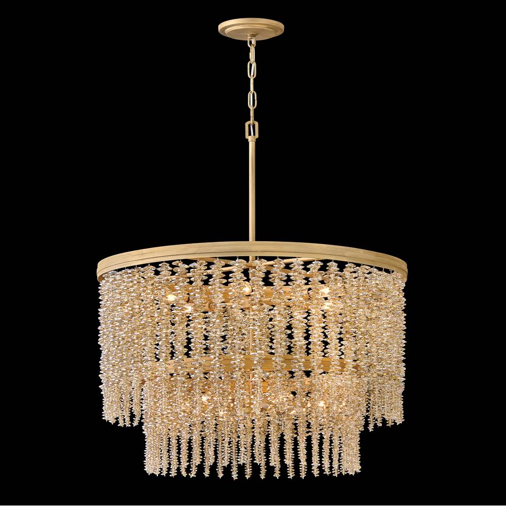 Fredrick Ramond FR41498BNG-LA Burnished Gold Medium Chandelier Image 5