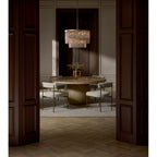 Fredrick Ramond FR41498BNG-LA Burnished Gold Medium Chandelier Image 3