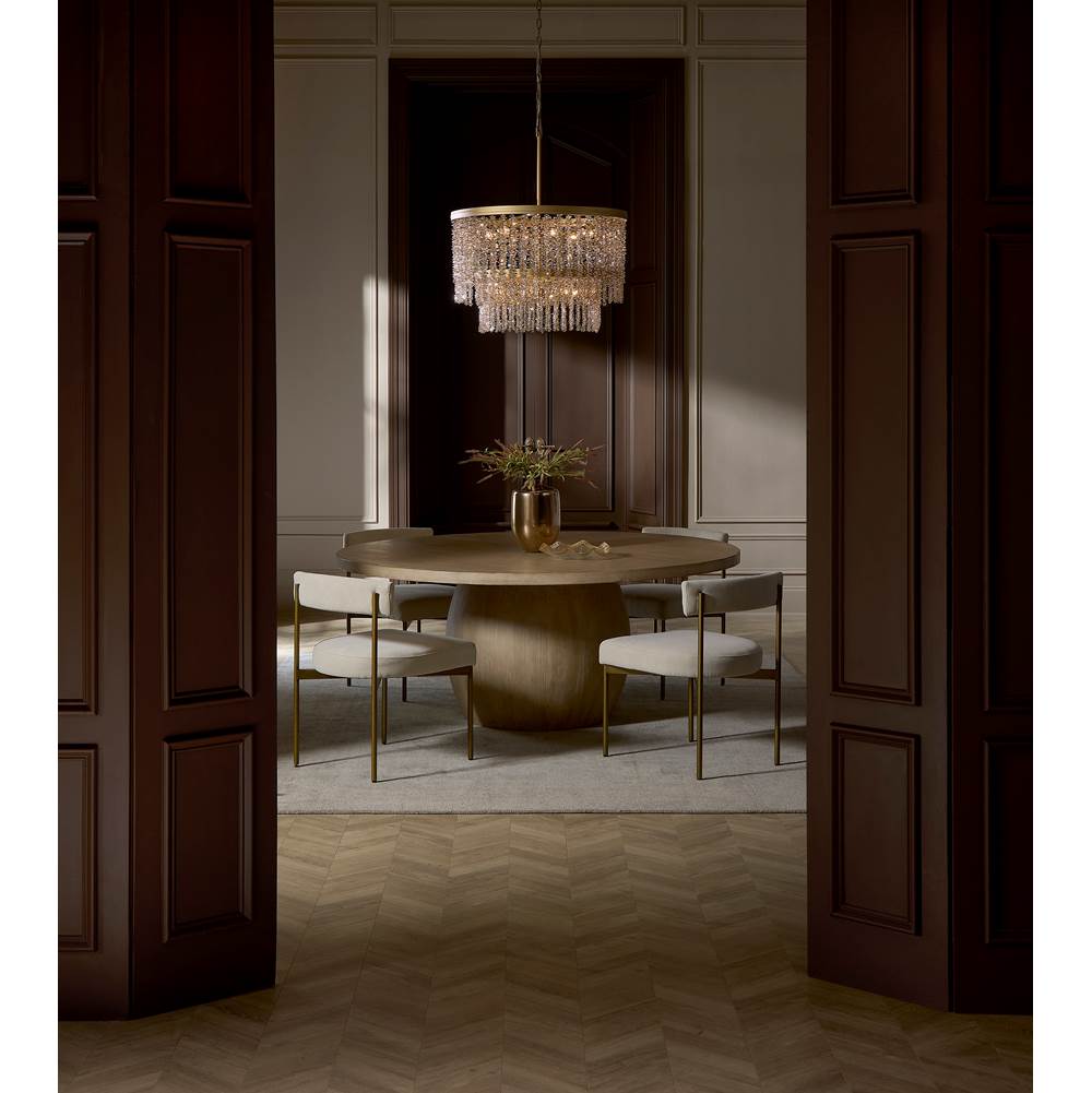 Fredrick Ramond FR41498BNG-LA Burnished Gold Medium Chandelier Image 3
