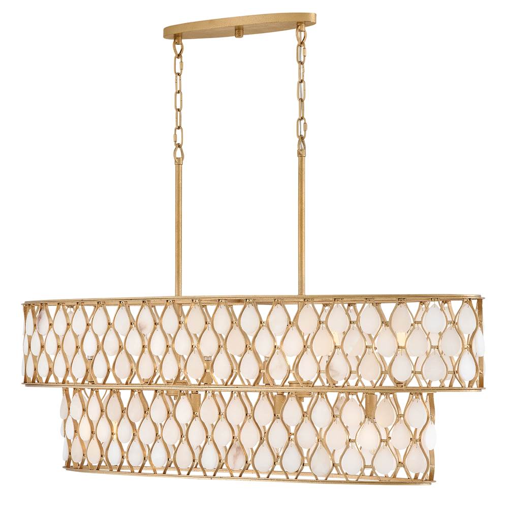 Fredrick Ramond FR41509PI Piastra Gold Medium Ten Light Linear Image 1