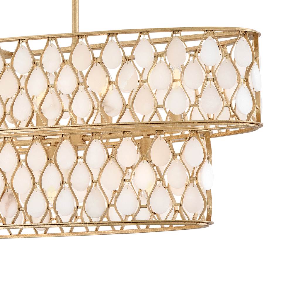 Fredrick Ramond FR41509PI Piastra Gold Medium Ten Light Linear Image 8