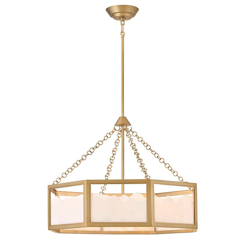 Fredrick Ramond Veleta Large Drum Chandelier