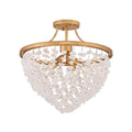 Fredrick Ramond Myra Medium Semi-flush Mount