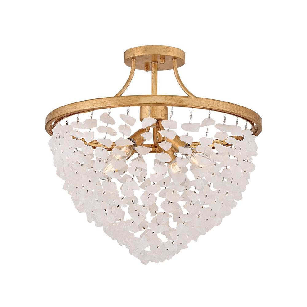 Fredrick Ramond Myra Medium Semi-flush Mount