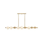 Fredrick Ramond FR41906LCB Lacquered Brass Large Ten Light Linear Image 5