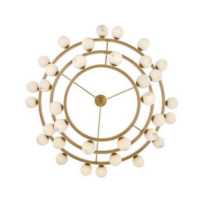 Fredrick Ramond FR41908LCB Lacquered Brass Double Extra Large Multi Tier Chandelier Image 2
