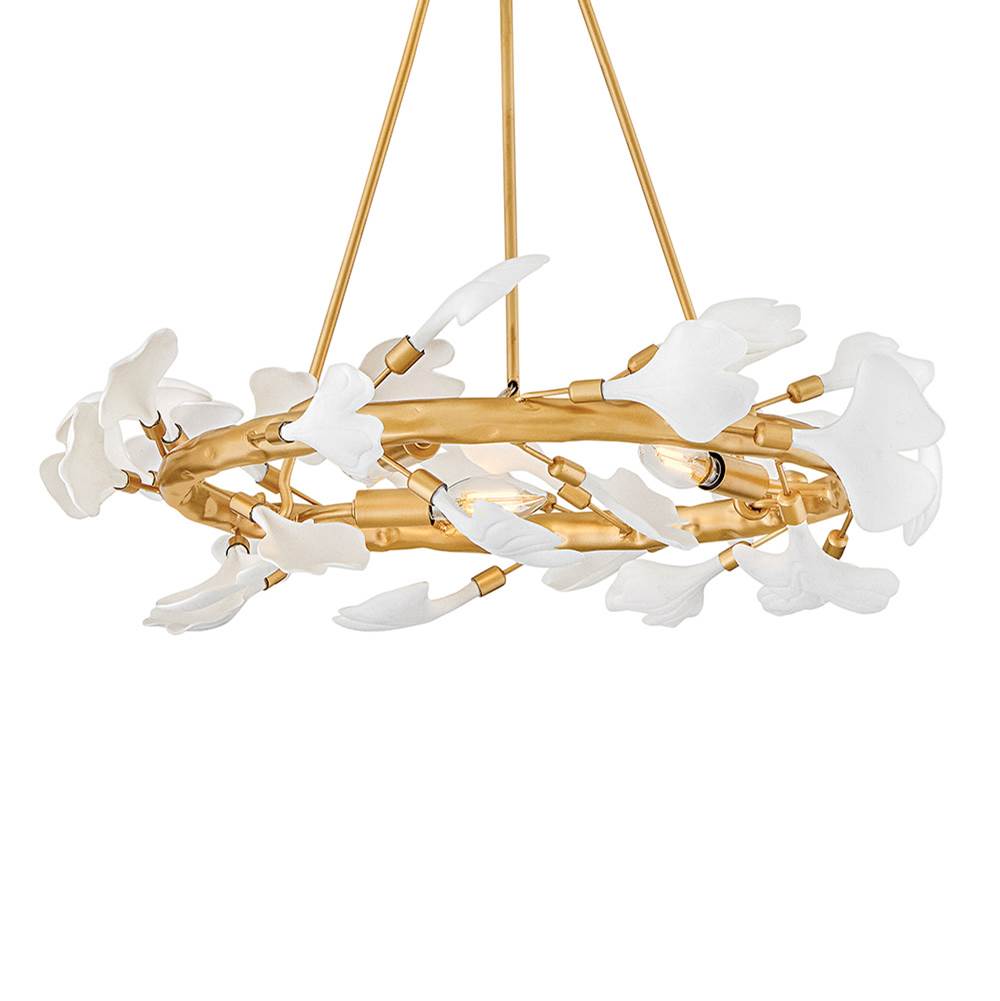 Fredrick Ramond FR41938DG Deluxe Gold Large Ring Chandelier Image 6