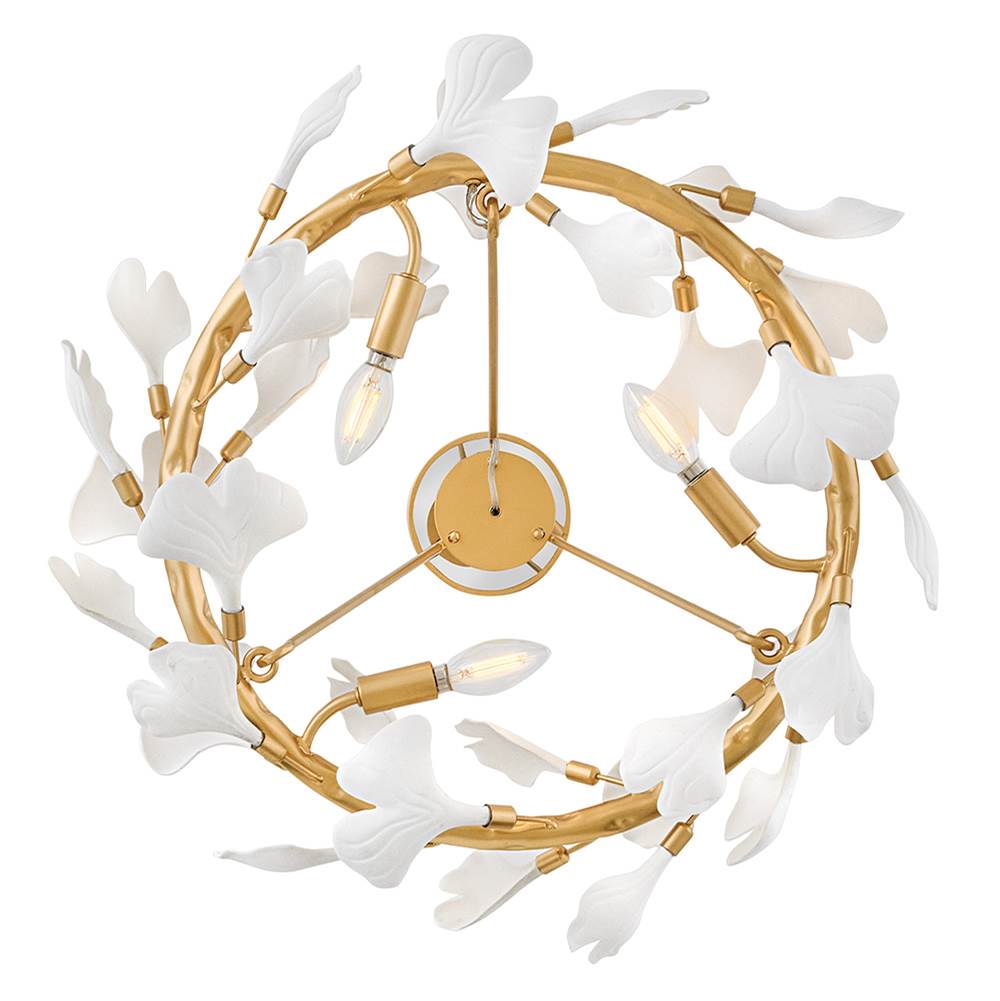 Fredrick Ramond FR41938DG Deluxe Gold Large Ring Chandelier Image 3