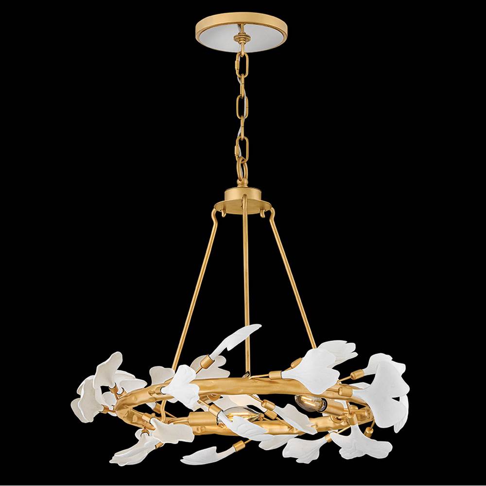 Fredrick Ramond FR41938DG Deluxe Gold Large Ring Chandelier Image 2