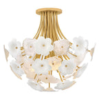 Fredrick Ramond FR41961DG Deluxe Gold Medium Semi-flush Mount Image 1