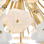 Fredrick Ramond FR41961DG Deluxe Gold Medium Semi-flush Mount Image 6