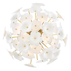 Fredrick Ramond FR41961DG Deluxe Gold Medium Semi-flush Mount Image 3