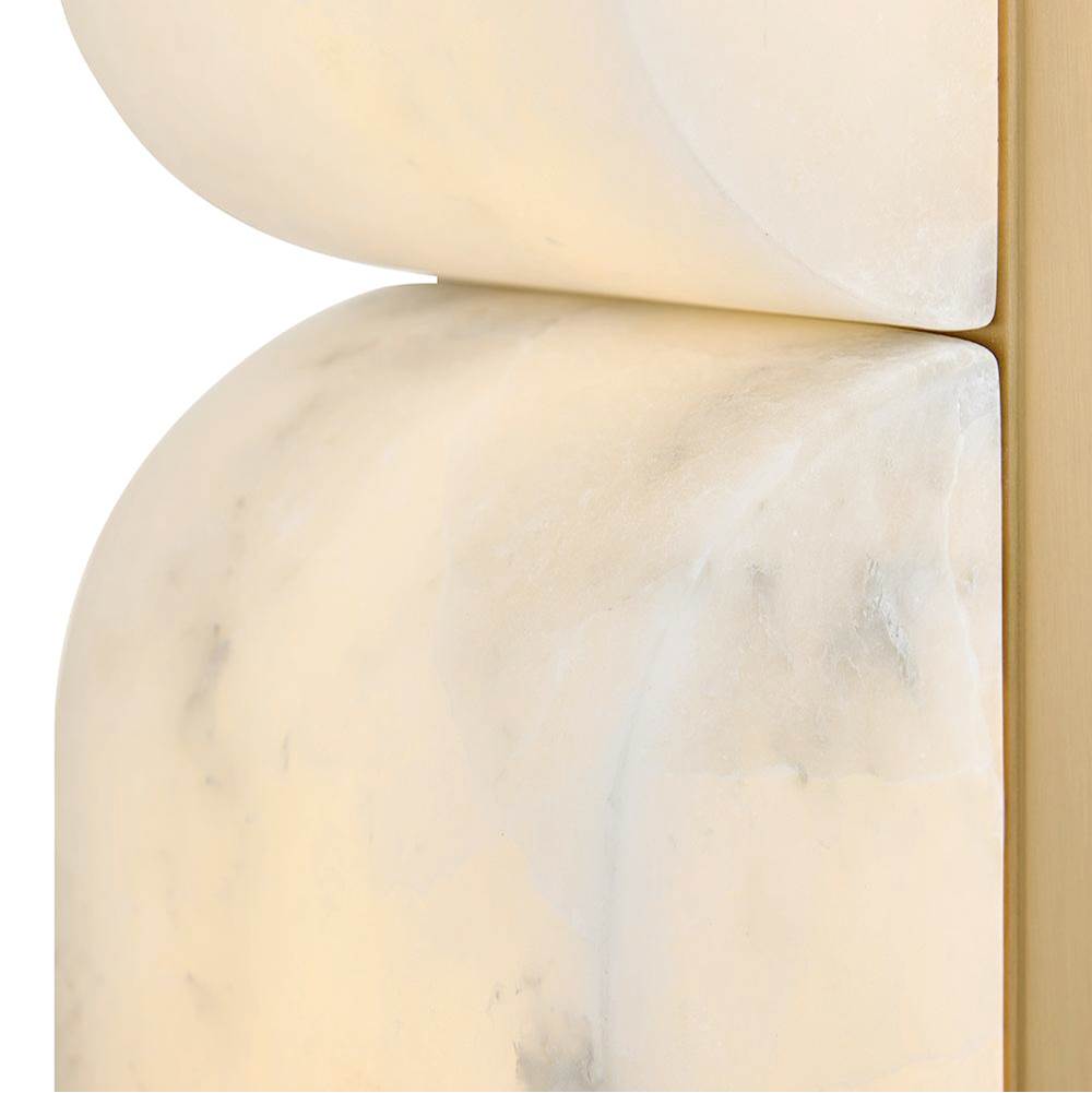 Fredrick Ramond FR41970LCB Lacquered Brass Medium Led Sconce Image 4