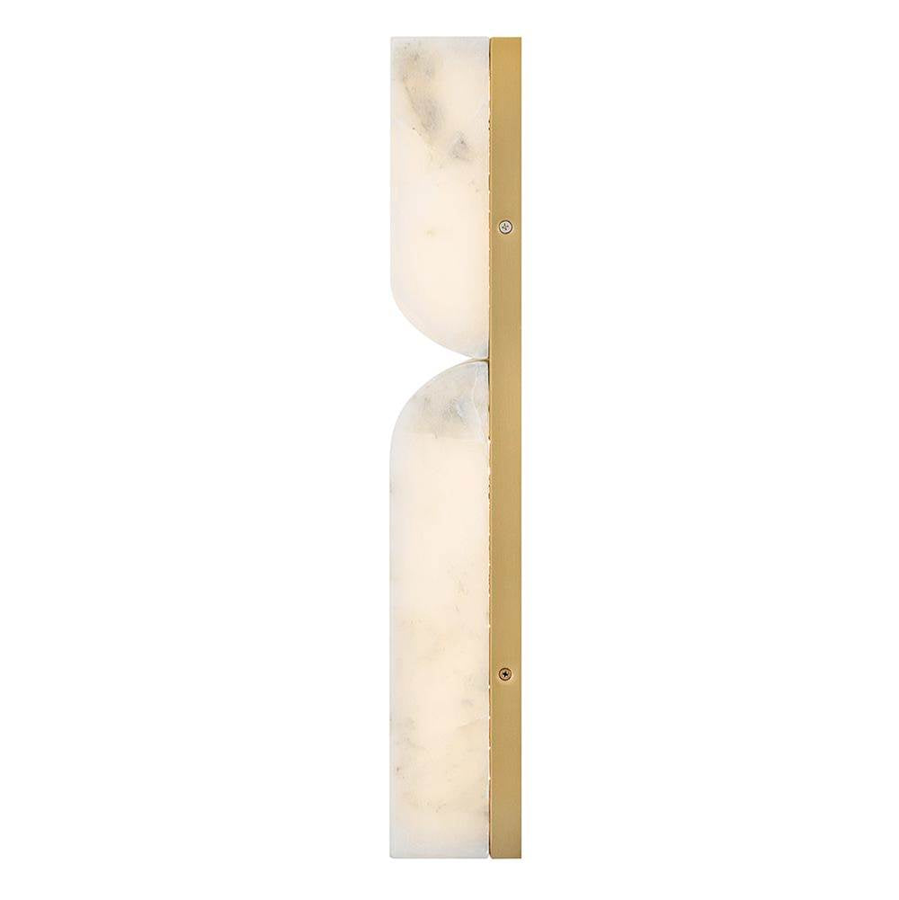 Fredrick Ramond FR41970LCB Lacquered Brass Medium Led Sconce Image 3