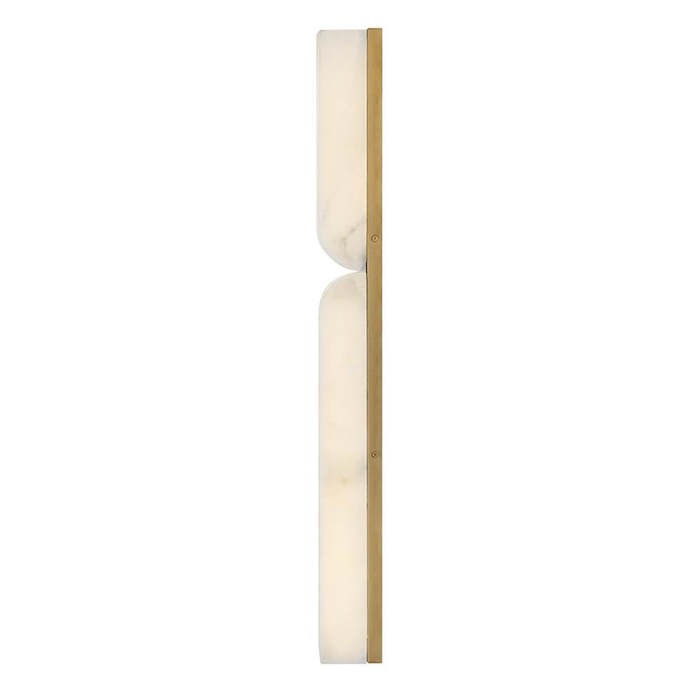 Fredrick Ramond FR41972LCB Lacquered Brass Large Led Sconce Image 6