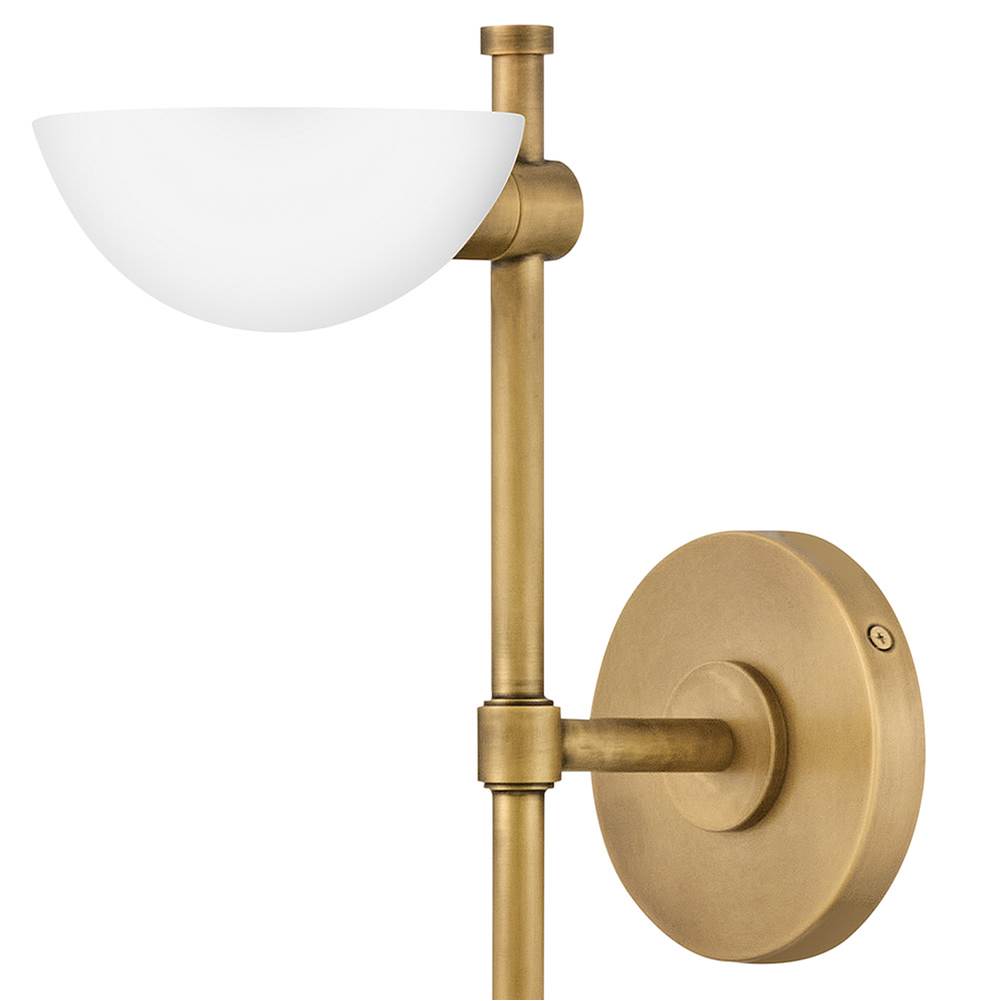 Fredrick Ramond FR42110HB Heritage Brass Large Single Light Sconce Image 8