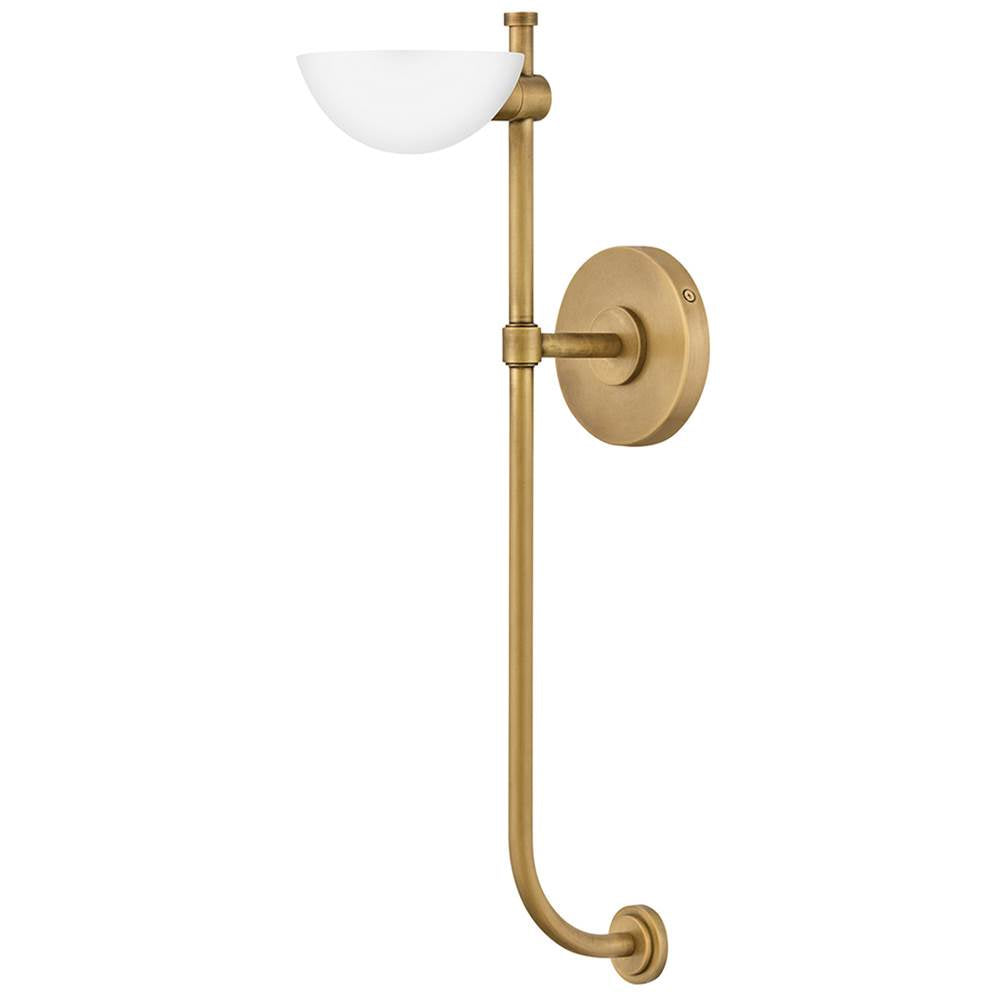 Fredrick Ramond FR42110HB Heritage Brass Large Single Light Sconce Image 4