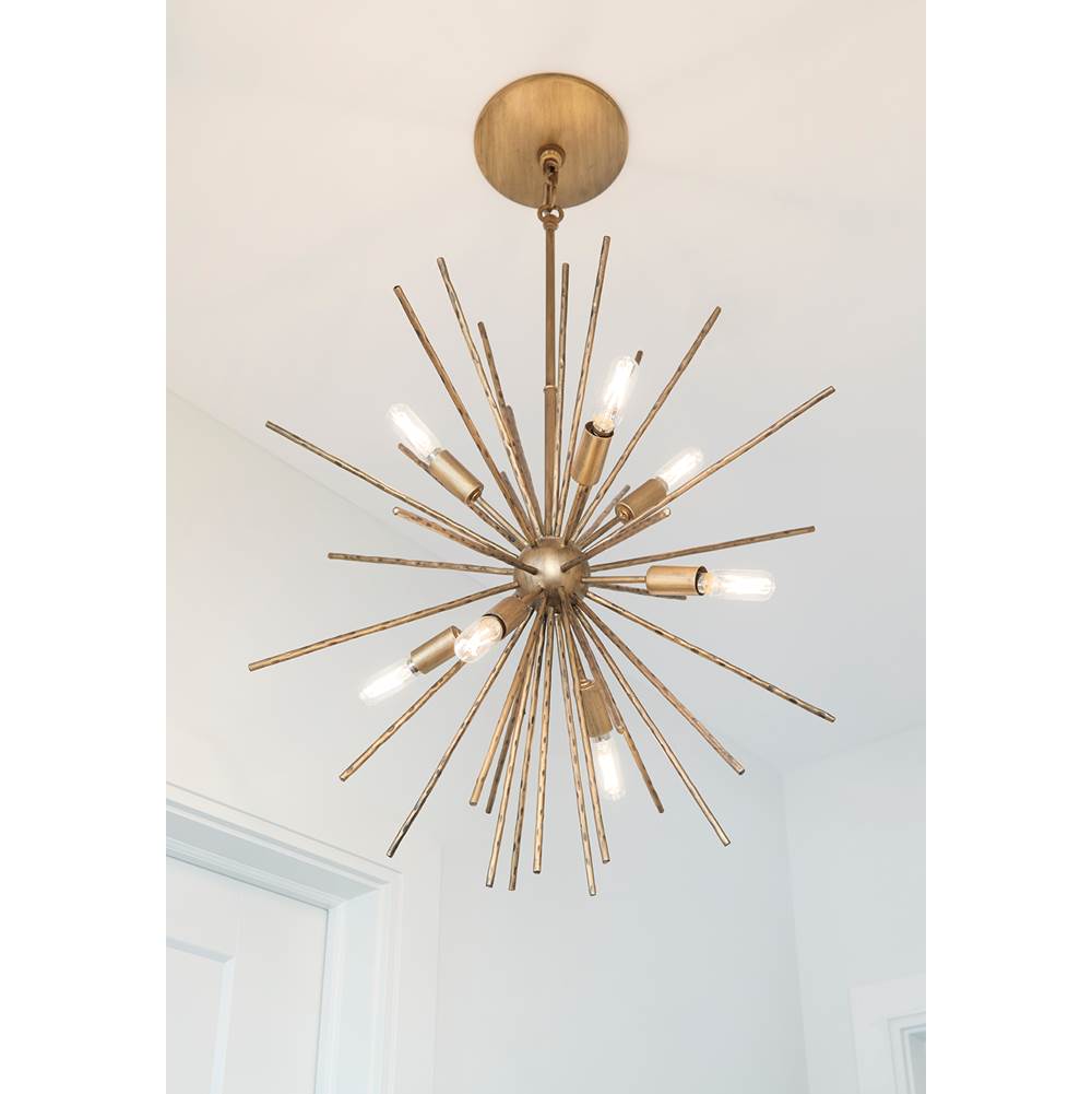 Fredrick Ramond FR43014BNG Burnished Gold Chandelier Tryst Image 3