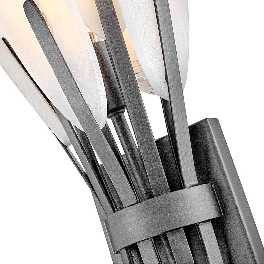 Fredrick Ramond FR43100BGR Brushed Graphite Large Sconce Image 6