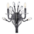 Fredrick Ramond FR46802BGR Brushed Graphite Medium Two Light Sconce Image 1