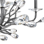 Fredrick Ramond FR46809BGR Brushed Graphite Medium Two Tier Chandelier Image 6