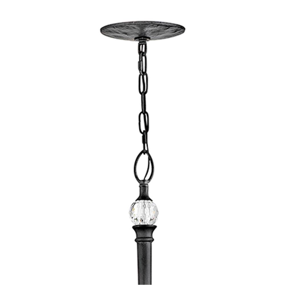 Fredrick Ramond FR46809BGR Brushed Graphite Medium Two Tier Chandelier Image 4