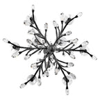 Fredrick Ramond FR46809BGR Brushed Graphite Medium Two Tier Chandelier Image 3