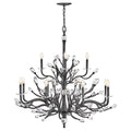 Fredrick Ramond FR46810BGR Brushed Graphite Large Two Tier Image 1