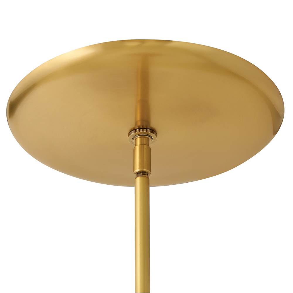 Fredrick Ramond FR46895UB-AM Unlacquered Brass Small Chandelier Image 3