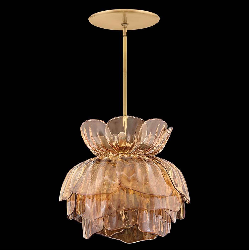 Fredrick Ramond FR46895UB-AM Unlacquered Brass Small Chandelier Image 2