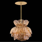 Fredrick Ramond FR46895UB-AM Unlacquered Brass Small Chandelier Image 2
