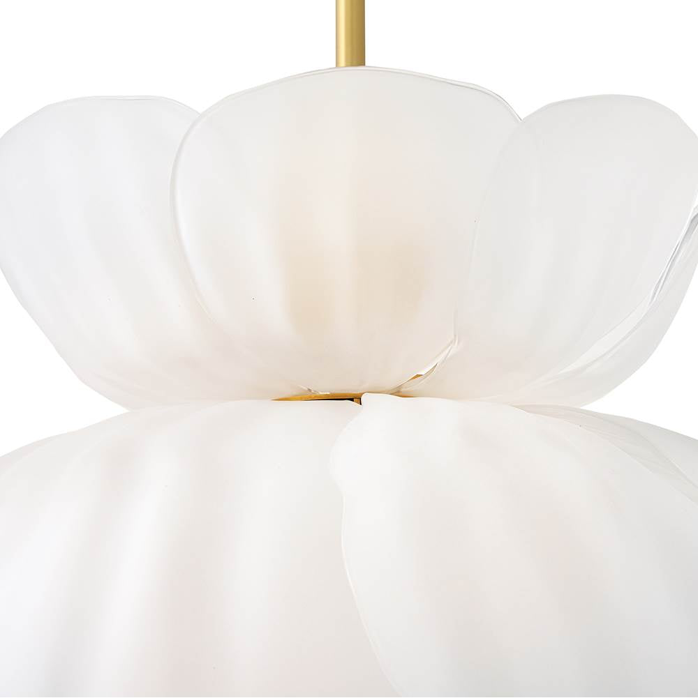 Fredrick Ramond FR46895UB Unlacquered Brass Small Chandelier Image 6