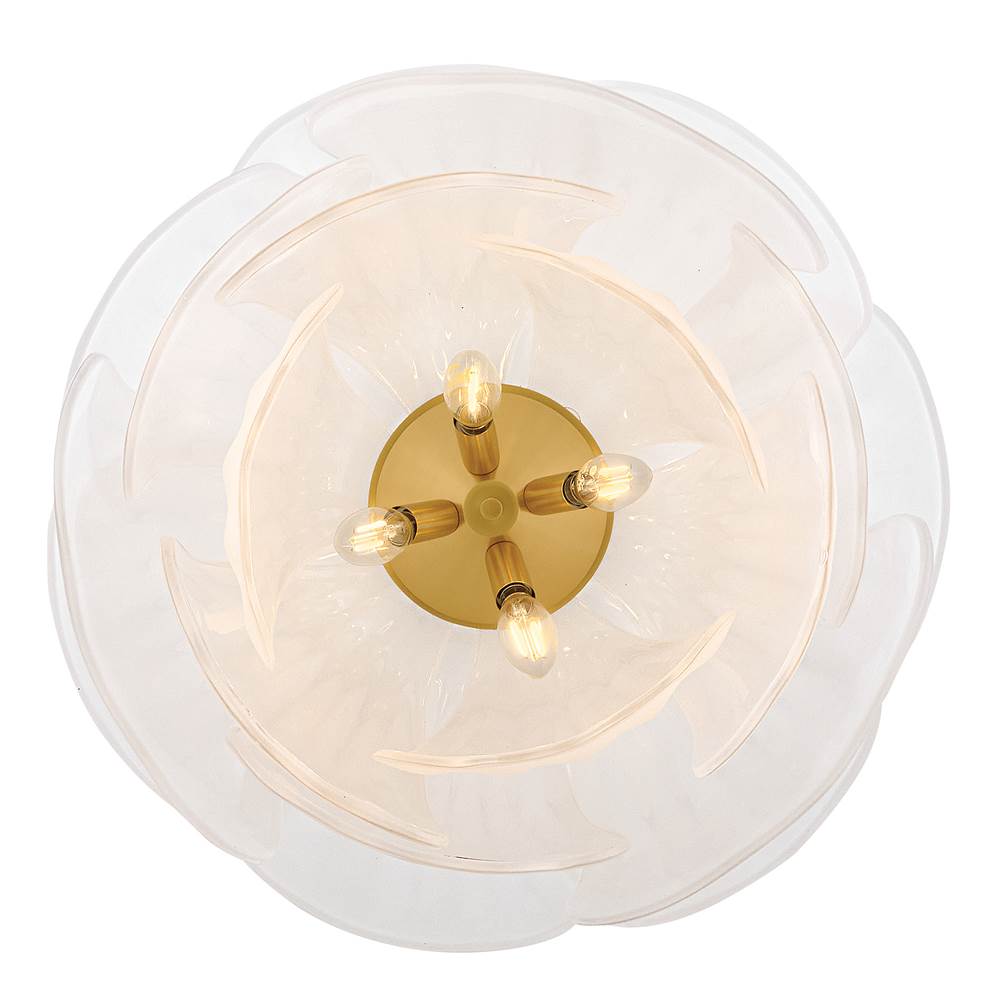 Fredrick Ramond FR46895UB Unlacquered Brass Small Chandelier Image 5