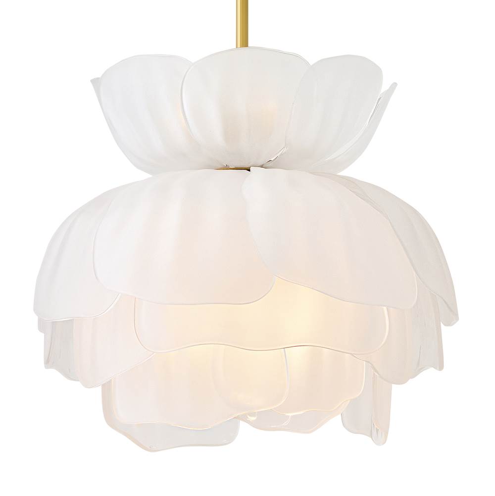 Fredrick Ramond FR46895UB Unlacquered Brass Small Chandelier Image 4