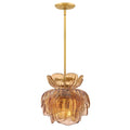 Fredrick Ramond FR46897UB-AM Unlacquered Brass Medium Pendant Image 1