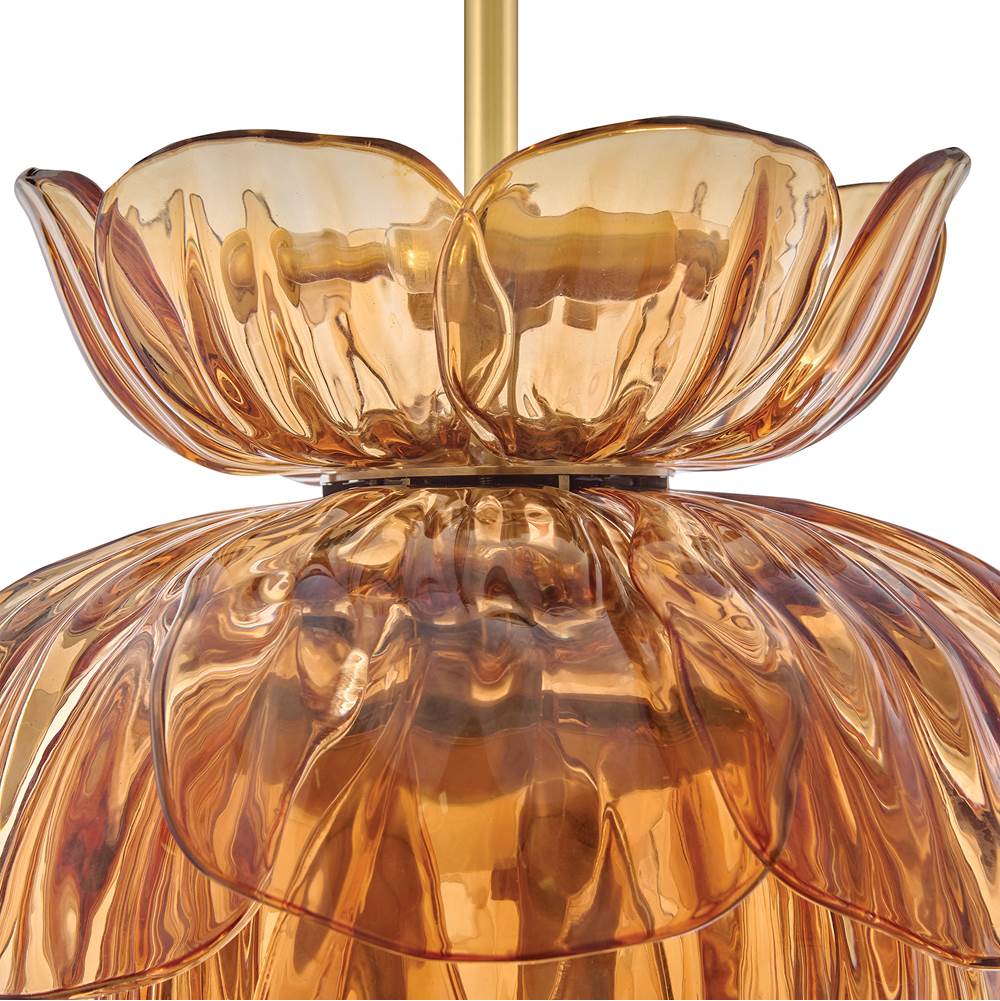 Fredrick Ramond FR46897UB-AM Unlacquered Brass Medium Pendant Image 6