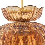 Fredrick Ramond FR46897UB-AM Unlacquered Brass Medium Pendant Image 6