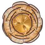 Fredrick Ramond FR46897UB-AM Unlacquered Brass Medium Pendant Image 5