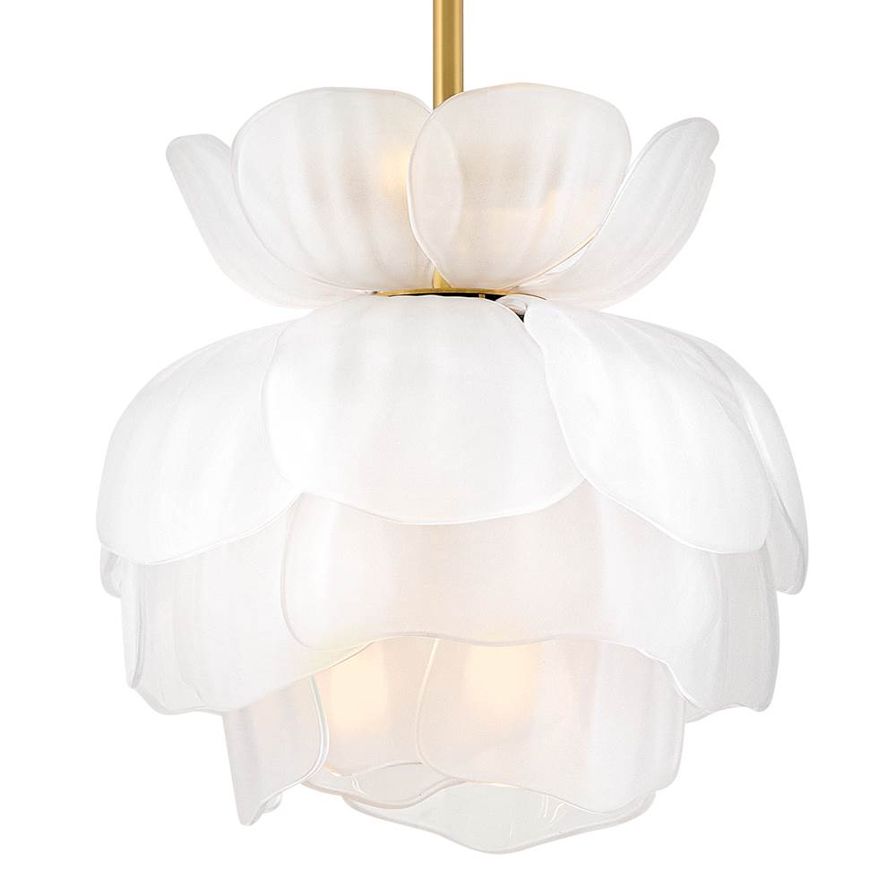 Fredrick Ramond FR46897UB Unlacquered Brass Medium Pendant Image 4