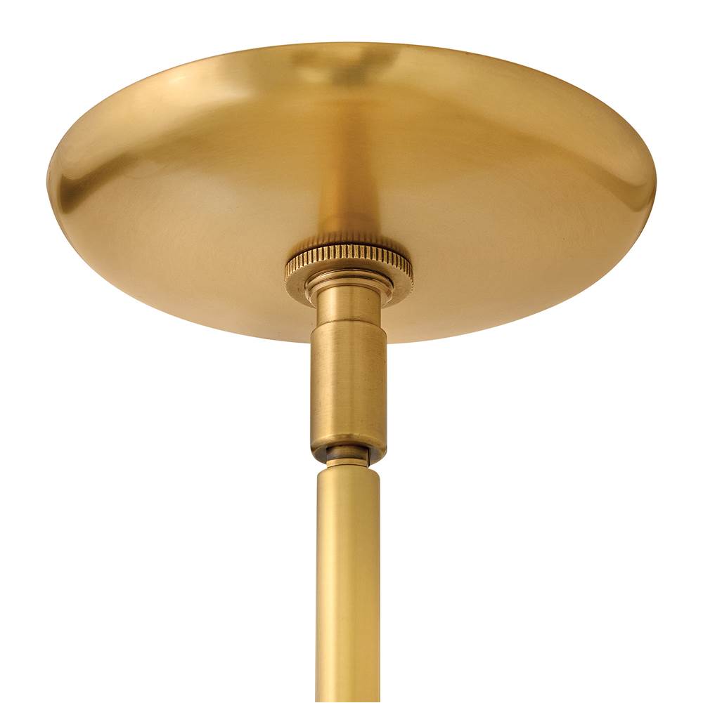 Fredrick Ramond FR46897UB Unlacquered Brass Medium Pendant Image 3
