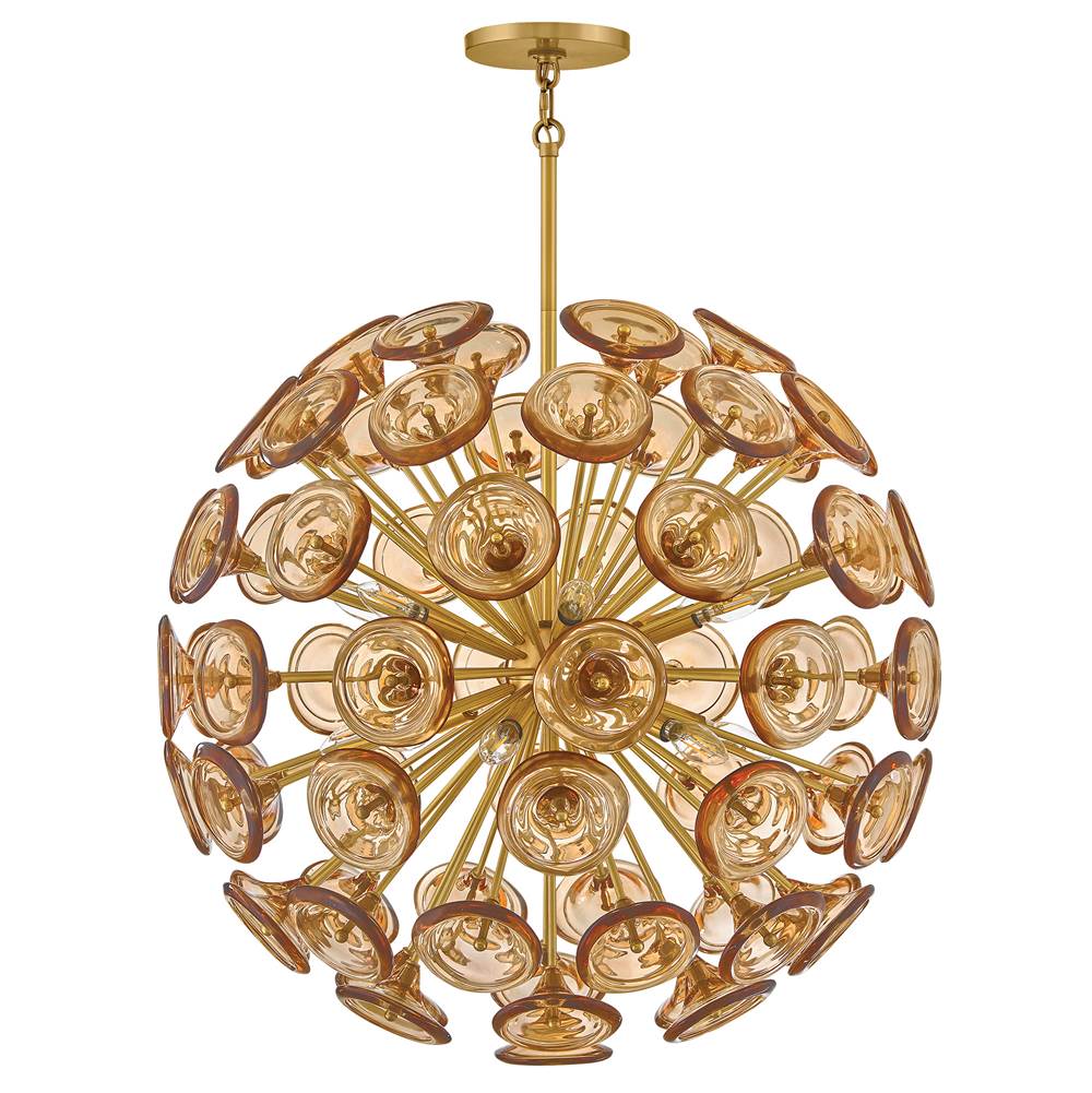 Fredrick Ramond Maya Medium Globe Chandelier