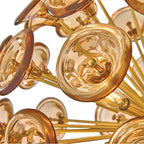 Fredrick Ramond FR46905UB-AM Unlacquered Brass Medium Globe Chandelier Image 6