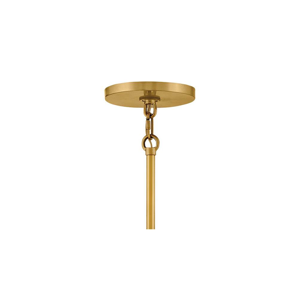 Fredrick Ramond FR46905UB-AM Unlacquered Brass Medium Globe Chandelier Image 3