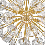 Fredrick Ramond FR46905UB Unlacquered Brass Medium Globe Chandelier Image 8