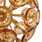 Fredrick Ramond FR46907UB-AM Unlacquered Brass Large Pendant Image 6