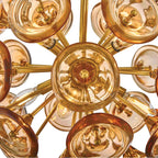 Fredrick Ramond FR46907UB-AM Unlacquered Brass Large Pendant Image 5