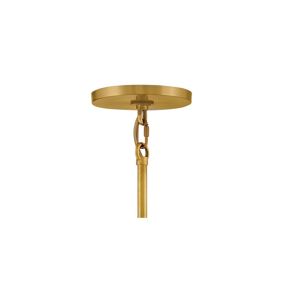 Fredrick Ramond FR46907UB-AM Unlacquered Brass Large Pendant Image 3
