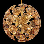 Fredrick Ramond FR46907UB-AM Unlacquered Brass Large Pendant Image 2