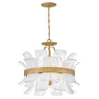 Fredrick Ramond FR46911BNG Burnished Gold Medium Convertible Chandelier Image 1